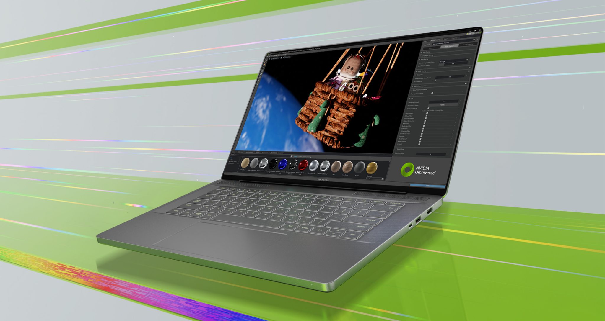 แล็ปท็อปที่ใช้ชิป RTX Spark N1X ของ Nvidia พร้อม GPU สำหรับงานกราฟิก