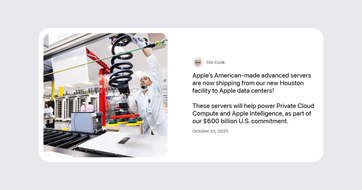 แนวคิดเซิร์ฟเวอร์ Apple ที่ใช้ชิป M8 Ultra หลายตัวต่อเครื่อง
