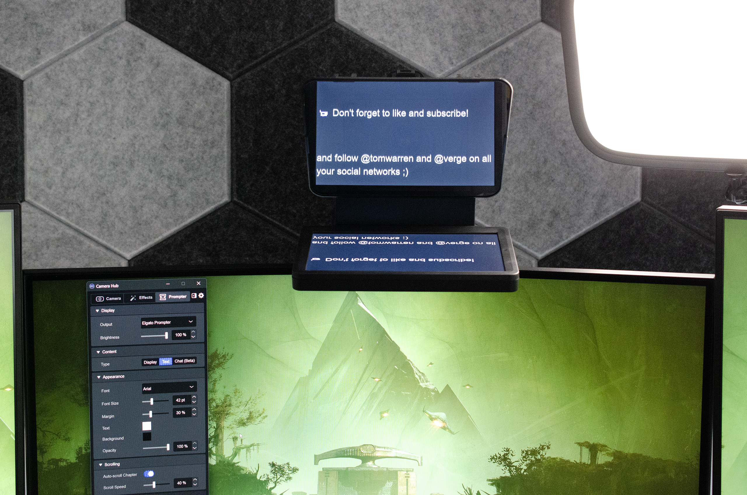 การใช้งาน ROG Strix XG129C เป็นจอ monitor ระบบขณะเล่นเกม