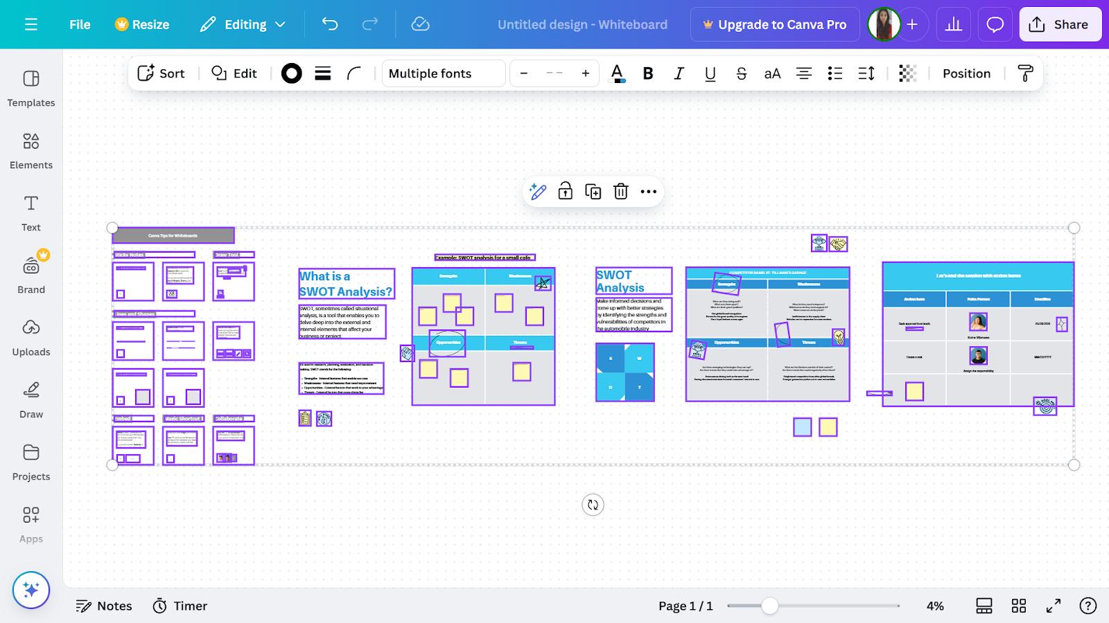 ตัวอย่างภาพจาก Canva Craft