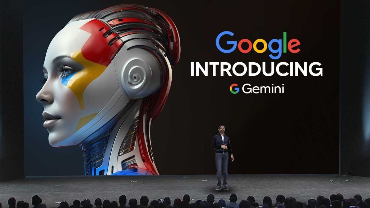 ภาพบรรยากาศงานเปิดตัวโมเดลตระกูล Gemini ของ Google