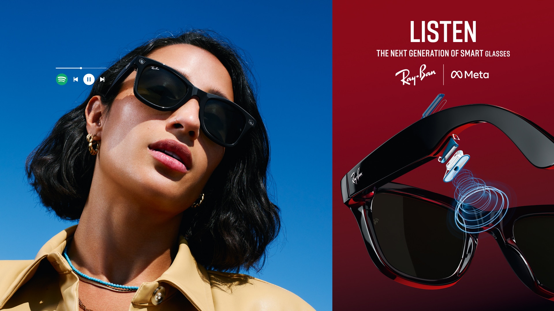 โฆษณาแว่น Ray-Ban Meta จาก Meta