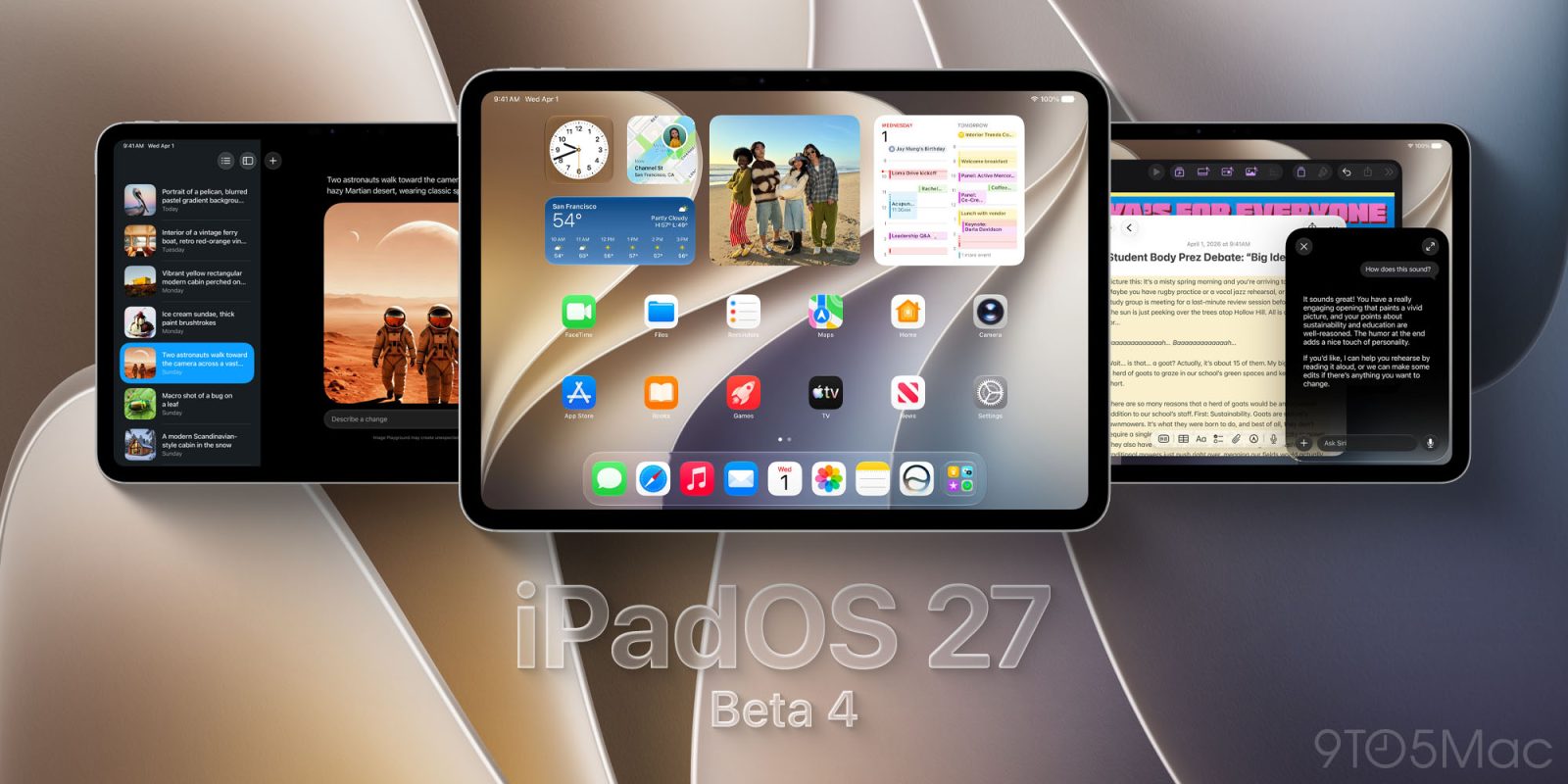 หน้าจอ Siri AI เวอร์ชันใหม่บน iOS 27