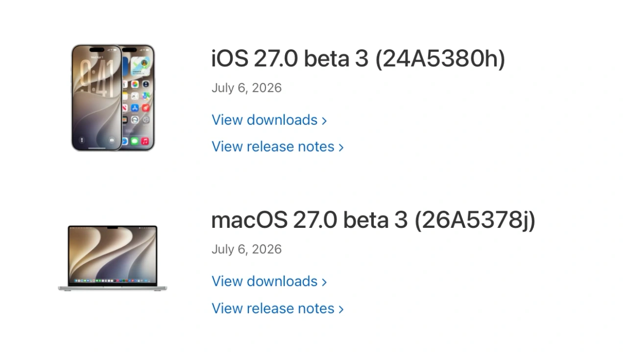 หน้าจอ Screen Time ที่ออกแบบใหม่ใน iOS 27