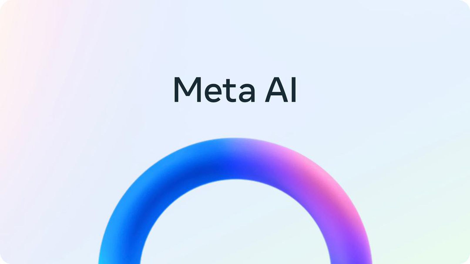 โลโก้ Meta AI