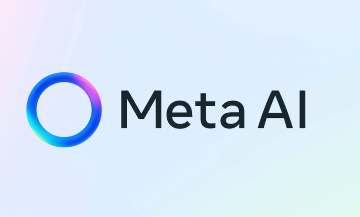 โลโก้ Meta AI แบบแนวนอน