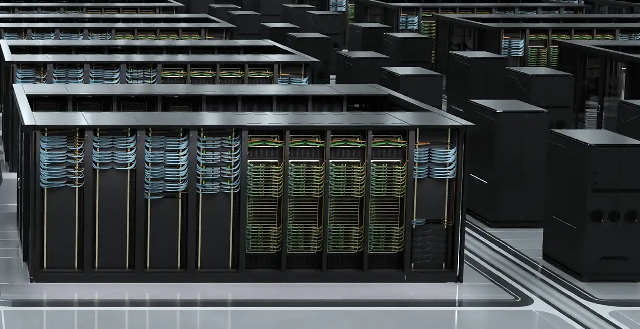 หน้าจอโปรแกรม Nvidia PAIR แสดงรายชื่อเครื่องที่เชื่อมต่อในเครือข่าย