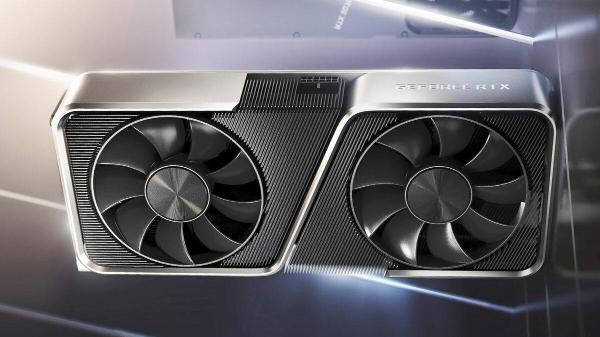 ภาพระยะใกล้ของชิปหน่วยความจำ GDDR6 ที่ถูกบัดกรีเปลี่ยนใหม่บนบอร์ด RTX 3070