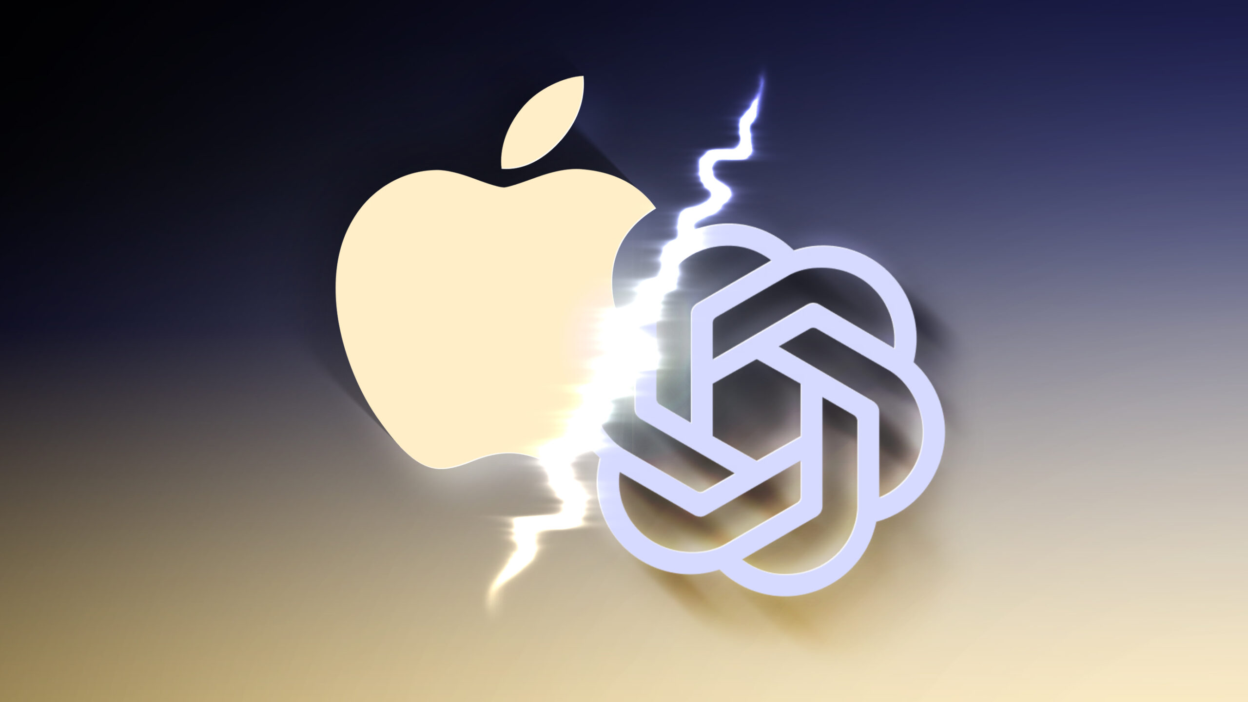 ภาพประกอบโลโก้ Apple และ OpenAI ที่สื่อถึงข้อพิพาทความลับทางการค้าระหว่างสองบริษัท