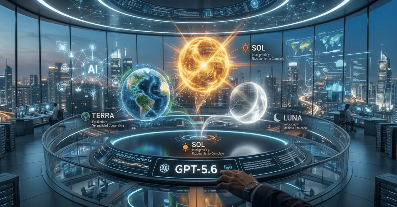 กราฟเทียบ benchmark ระหว่าง GPT-5.6 Sol กับรุ่นก่อน