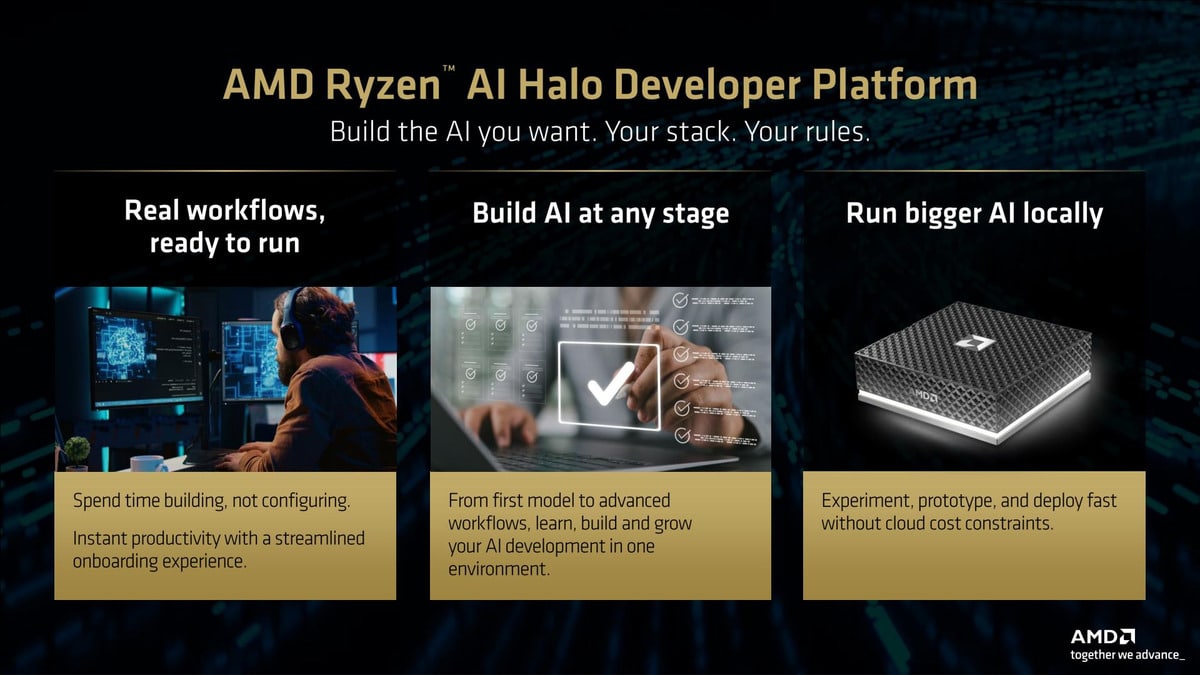 แนวคิดเครื่องพัฒนา AI ที่ต้องมีหน่วยความจำรวมอย่างน้อย 64GB สำหรับ Project Zenith